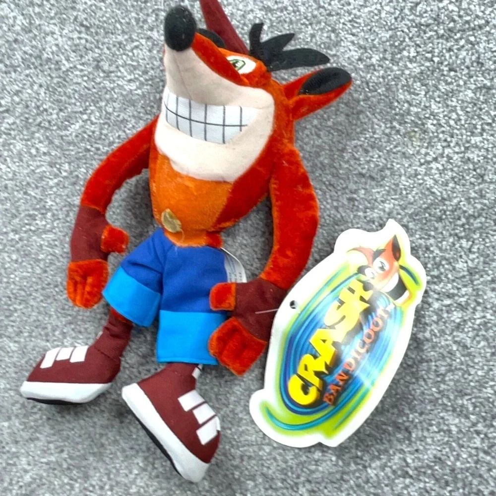 Vintage Crash Bandicoot Plush Toy Stuffed‎ Animal 10